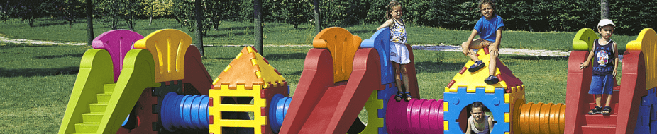 Balancines de muelle para parques infantiles