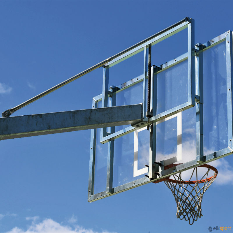 Canasta de baloncesto fija reglamentaria