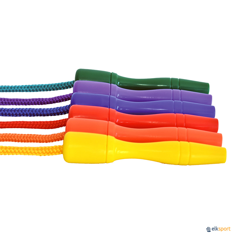 Champion Sports - Cuerda segmentada de plástico para saltar, disponible en  varios colores