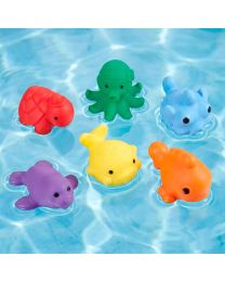 Animales acuáticos flotantes