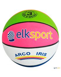 Balón microbasket Nova arcoíris