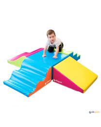 Bloque módulo 5 de espuma forrada cosida