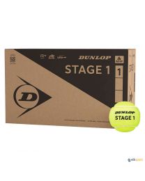 Caja pelotas tenis Dunlop Stage 1 Green