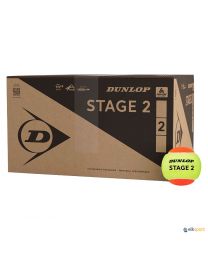 Caja pelotas tenis Dunlop Stage 2 Orange