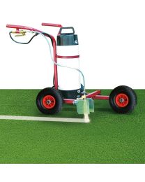 Carro marca campos de fútbol pintura con bombeo manual Barret