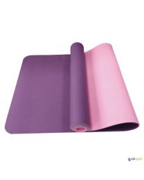 Colchoneta yoga TPE morado rosa