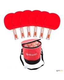 Conjunto de tenis de mesa básico Elk 1 estrella