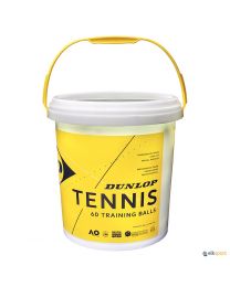Pelotas tenis Dunlop Training | Cubo 60 pelotas