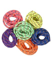 Cuerdas para saltar de nailon en colores neón