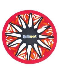 Disco volador de neopreno rojo