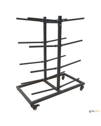 Estantería semiesferas de equilibrio