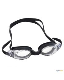 Gafas de buceo competición Londres negras con lentes transparentes