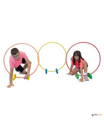 Conjunto aros y soportes