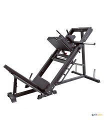 Máquina de sentadillas y prensa de piernas