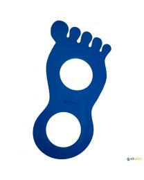 Pie azul logo