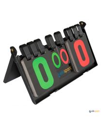 Marcador triangular pequeño de bádminton