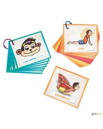 Mini tarjetas ilustradas PedaYoga