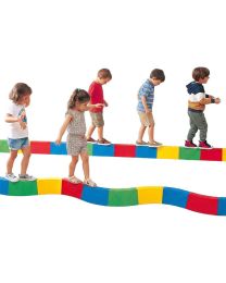 Pasillo acoplable para juegos de equilibrio infantil