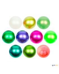 Pelota rítmica Tecnocaucho Glitter en 11 colores