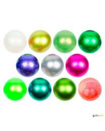 Pelota de rítmica Tecnocaucho Glitter en 10 colores