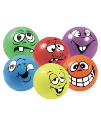 Pelotas animadas caras divertidas