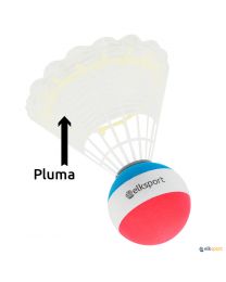 Repuesto pluma volante shuttleball