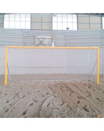 Porterías fútbol playa arquillos traseros y base acero