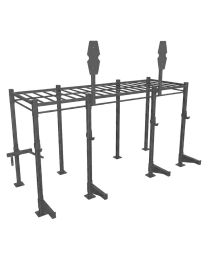 Rack funcional modular de 3 secciones