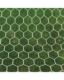 Redes de fútbol hexagonales cajón