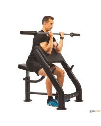 Seated preacher curl