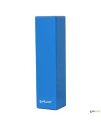 Súper paralelepípedo de espuma forrada cosida