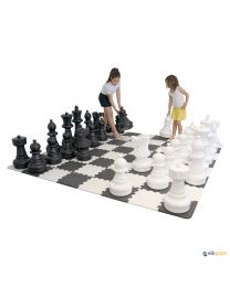 Tablero de ajedrez gigante de EVA par Educación Física