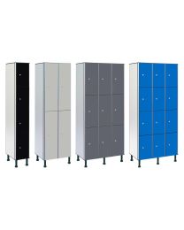 Taquillas fenólicas 2 módulos - 4 puertas
