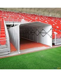 Túnel de salida jugadores y árbitro