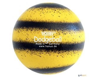 Pelota dodgeball Volley amarilla