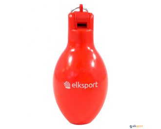 Silbato higiénico sin soplar en color rojo