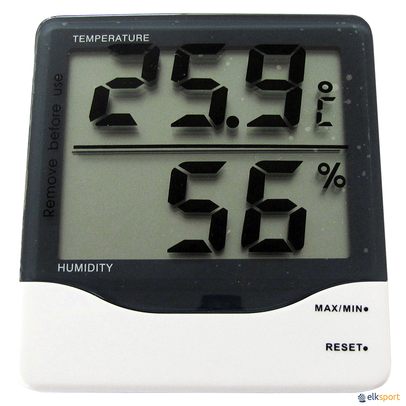 Termómetro Higrómetro Con Sintonizador Digital Incorporado Con Sonda Externa Para Incubadora Acuari Rojo Verde