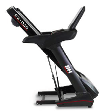 Inclinación cinta de correr BH RS1000 Plegable