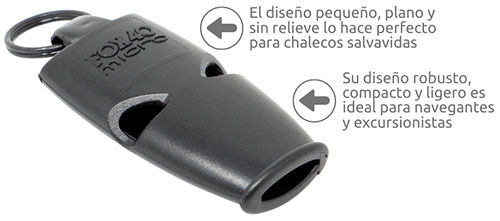 Características silbato Fox 40 Micro