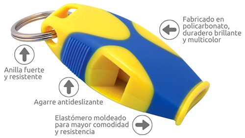 Características silbato Fox 40 Sharx
