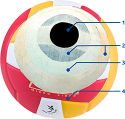 Esquema de fabricación balón de voleibol VB-7000