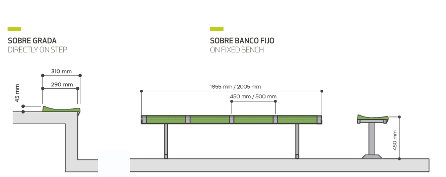 Medidas anclaje asiento G3 1