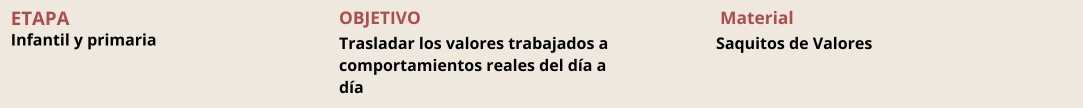 el valor de la semana